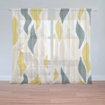 Sablio Záclony Harmonie tvarů: 2ks 150x250cm – Hledejceny.cz