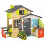 Smoby Domeček Přátel s květináčem v elegantních barvách Friends House Evo Playhouse – Zboží Dáma