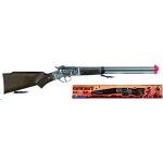 Alltoys puška kovbojská stříbrná kovová 8 ran – Zbozi.Blesk.cz