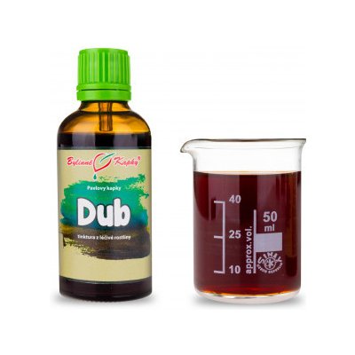 Bylinné kapky Dub letní tinktura 50 ml – Hledejceny.cz