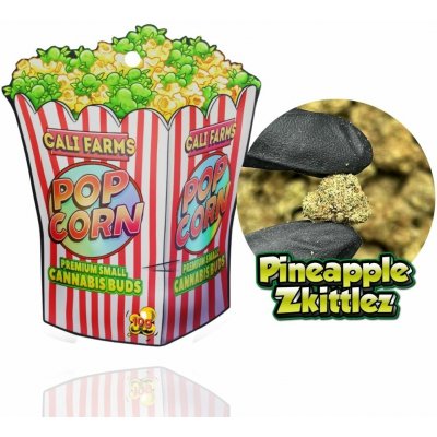 califarms THC X květy Pineapple zkittlez THC-X 40% CBD 12,75% THC 0,07% 10 g – Zboží Dáma