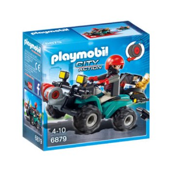 Playmobil 6879 Zloděj na na čtyřkolce