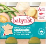 Babybio Brambory a zelené fazolky s treskou 2 x 200 g – Hledejceny.cz