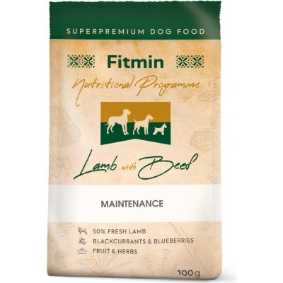 Fitmin Medium Maxi Maintenance Lamb with Beef 100 g – Zbozi.Blesk.cz