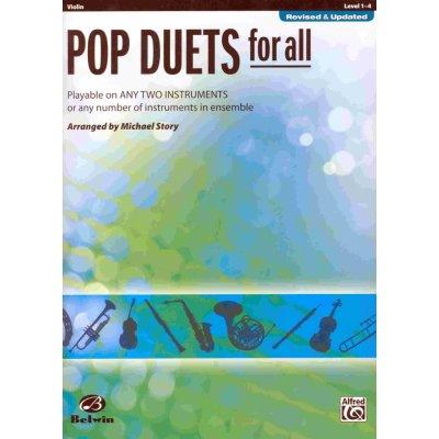POP DUETS FOR ALL Revised and Updated level 1-4 housle – Zbozi.Blesk.cz