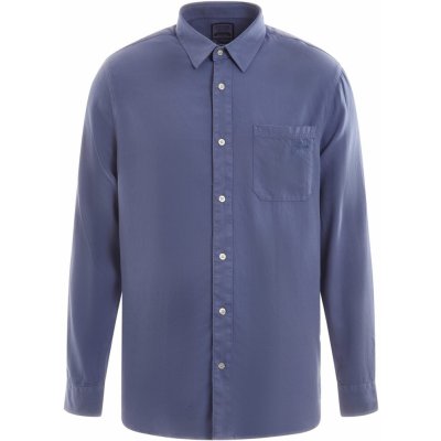 Guess pánská Košile LS Collins Twill GD M3YH26WFKI0-G7HC Modrý – Zboží Mobilmania