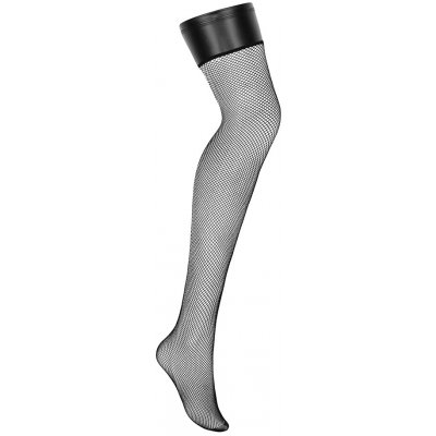 Obsessive Podvazkové síťované punčochy Darkessia – Zboží Mobilmania