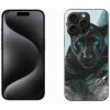 Pouzdro a kryt na mobilní telefon Apple mmCase Gelové iPhone 15 Pro Max - černý panter