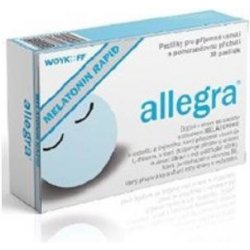 allegra MELATONIN RAPID 30 pastilek