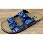 Bio Life Lena dámské zdravotní pantofle pírka modrá modrá – Sleviste.cz