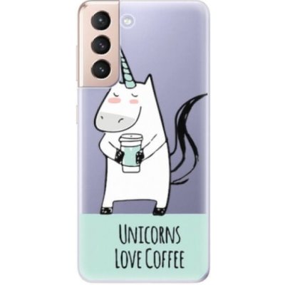 iSaprio Unicorns Love Coffee Samsung Galaxy S21