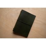 Vashina Kožený notes A5 linkovaný Olivový – Sleviste.cz