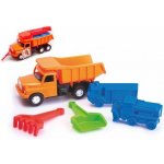 Dino TATRA T148 oranžová 30cm pískový set auto s nástroji a formičkami – Zboží Mobilmania