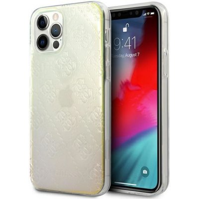 Pouzdro Guess iPhone 12 Pro Max 4G 3D Pattern Collection iridescent – Zboží Mobilmania