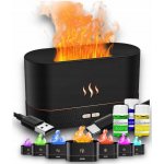 Ruhhy 22542 Aroma difuzér zvlhčovač černý 180 ml – Sleviste.cz