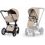 Cybex Kombinovaný ePriam Comfort Matt Black Cozy Beige 2026 – Zboží Dáma