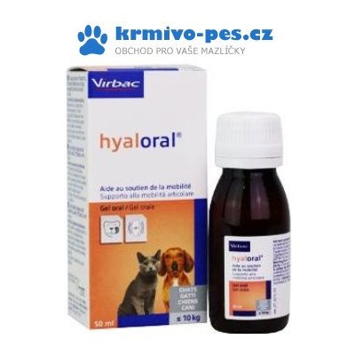 GS Partners s.r.o. HyalOral gel pro kočky a malé psy 50 ml – Zboží Mobilmania