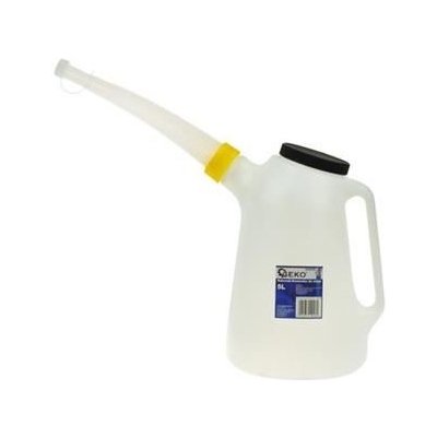 Nálevka, nádoba na nalévání oleje s víčkem 5l GEKO – Zboží Mobilmania