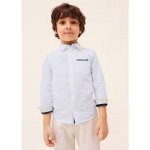 Mayoral bílá chlapecká košile s příměsí lnu 3165-40 – Sleviste.cz