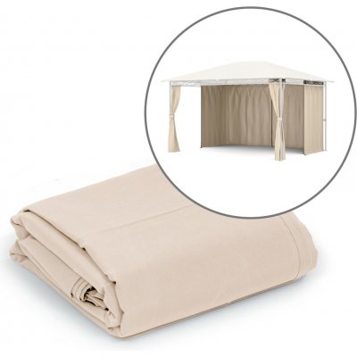 Blumfeldt Mondo 3x4 boční stěny Krémová – Sleviste.cz