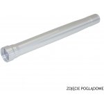 MS dřík tlumiče / nosná trubka přední vidlice (kalíšek) hliníková YAMAHA MT 09 14-20, délka 538 mm barva stříbrná | Zboží Auto