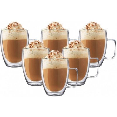 eCa Sklenice na Cafe Latte 6 x 350 ml – Zbozi.Blesk.cz