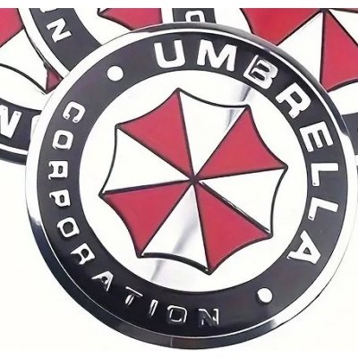 Samolepka (na auto, notebook) Resident Evil - Umbrella Corporation - 3D (20) – Sleviste.cz