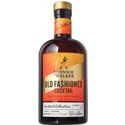 Johnnie Walker Old Fashioned Cocktail 20,5% 0,5 l (holá láhev) – Zboží Dáma