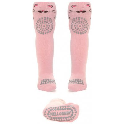 Be Snazzy Dětské nadkolenky s protiskluzem ABS 1 pár Růžová – Zbozi.Blesk.cz