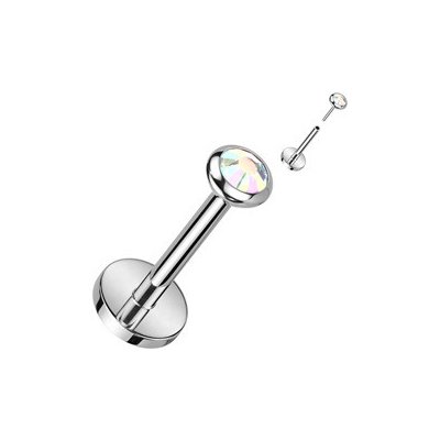 Šperky4U PUSH IN piercing do brady ucha titan TIT1241AB-1008 – Sleviste.cz