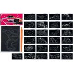 Anděl Vyškrabávací obrázky se stříbrným podkladem – Hledejceny.cz