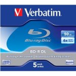 Verbatim BD-R DL 50GB 6x, jewel, 1ks (43748) – Hledejceny.cz