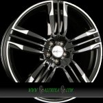 Ronal R58 10x22 5x120 ET45 black polished – Hledejceny.cz