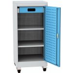 Kovos Dílenská skříň NAR 01K BL s kolečky, laminovaná deska 18 mm – Hledejceny.cz