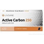 Livsane Active Carbon 250 20 tabliet – Hledejceny.cz