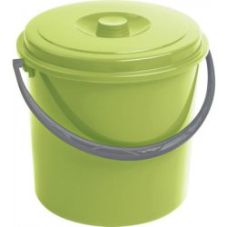 Curver 55162 kbelík s víkem zelený 10 l od 99 Kč - Heureka.cz