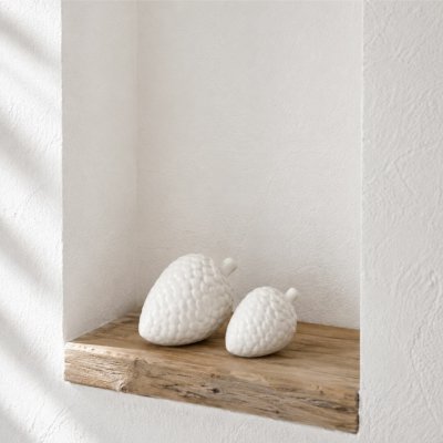 BOLTZE Porcelánové šišky Snö | Sada 2 ks – Hledejceny.cz
