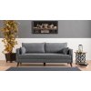 Pohovka Atelier del Sofa 3-Seat Sofa-Bed Bella Sofa BedGrey