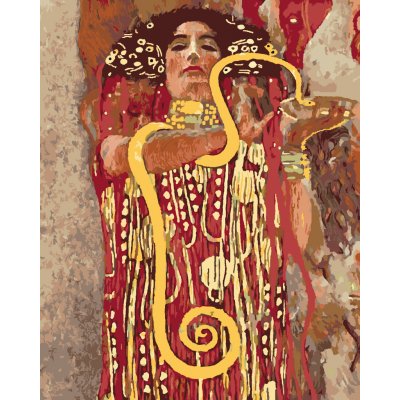 ZUTY Malování podle čísel HYGEIA G KLIMT 40 x 50 cm – Zboží Mobilmania
