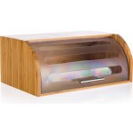Chlebník BANQUET Chlebník bambusový BRILLANTE 40,5 x 27 x 17 cm, s plastovým víkem (A16516) – Zbozi.Blesk.cz