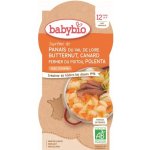 Babybio Pastiňák s máslovou dýni kachnou a polentou 2 x 200 g – Zboží Dáma
