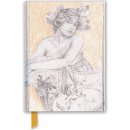 Alphonse Mucha: Study for Documents Decoratifs Plate 12 Foiled Journal