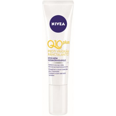 Nivea Q10 Plus oční krém pro viditelnou redukci vrásek 15 ml – Zboží Mobilmania