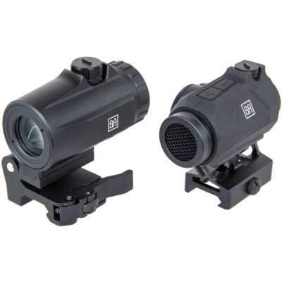 Specna Arms SA EDGE Maverick-IV a magnifieru 3x Černá – Zboží Dáma