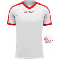 Givova Sportovní triko Revolution white-red bílá