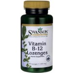 Swanson Vitamín B12 1000 mcg 250 cucacích tablet – Hledejceny.cz