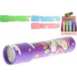 Kaleidospkop jednorožec 19cm dětské kukátko holčičí 4 barvy plast – Zboží Živě