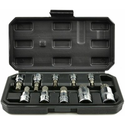 GEKO G13551 Hlavice zástrčné XZN 1/4”, 3/8”, 1/2”, M4-M18, sada 10ks – Hledejceny.cz