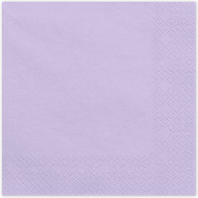 PartyDeco Papírové ubrousky fialové světlé 33x33cm – Hledejceny.cz