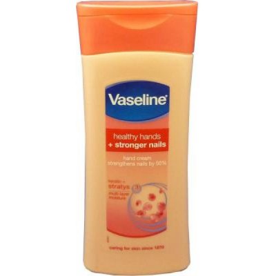 Unilever Vaseline Healthy Hands + Stronger Nails hand cream krém na ruce a nehty 200 ml – Zboží Mobilmania